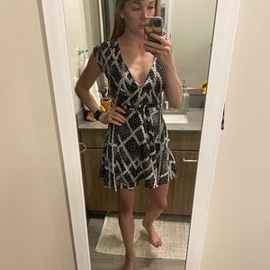 YUMI Kim Silk Wrap dress - SIZE XS